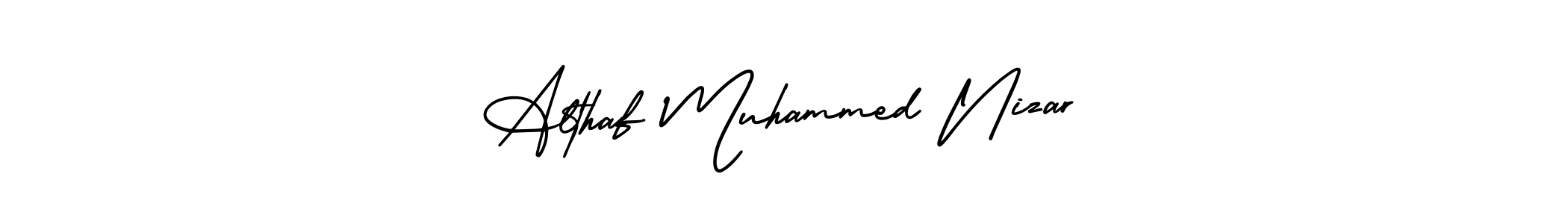 Best and Professional Signature Style for Althaf Muhammed Nizar. AmerikaSignatureDemo-Regular Best Signature Style Collection. Althaf Muhammed Nizar signature style 3 images and pictures png