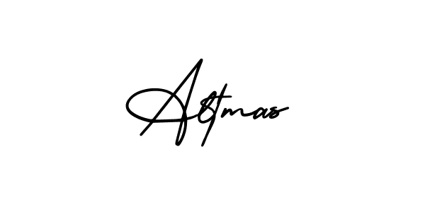 How to Draw Altmas signature style? AmerikaSignatureDemo-Regular is a latest design signature styles for name Altmas. Altmas signature style 3 images and pictures png