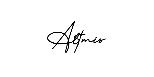 if you are searching for the best signature style for your name Altmis. so please give up your signature search. here we have designed multiple signature styles  using AmerikaSignatureDemo-Regular. Altmis signature style 3 images and pictures png