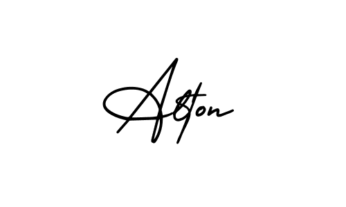 if you are searching for the best signature style for your name Alton. so please give up your signature search. here we have designed multiple signature styles  using AmerikaSignatureDemo-Regular. Alton signature style 3 images and pictures png