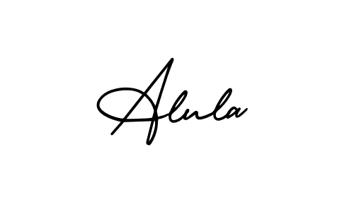 Best and Professional Signature Style for Alula. AmerikaSignatureDemo-Regular Best Signature Style Collection. Alula signature style 3 images and pictures png