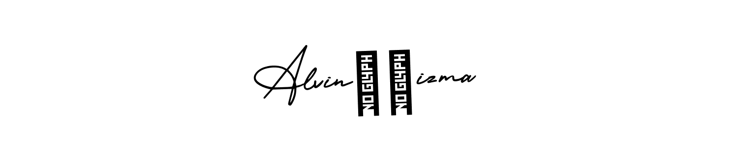 Make a beautiful signature design for name Alvin❤️izma. Use this online signature maker to create a handwritten signature for free. Alvin❤️izma signature style 3 images and pictures png