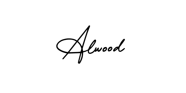 It looks lik you need a new signature style for name Alwood. Design unique handwritten (AmerikaSignatureDemo-Regular) signature with our free signature maker in just a few clicks. Alwood signature style 3 images and pictures png