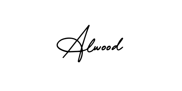 It looks lik you need a new signature style for name Alwood. Design unique handwritten (AmerikaSignatureDemo-Regular) signature with our free signature maker in just a few clicks. Alwood signature style 3 images and pictures png