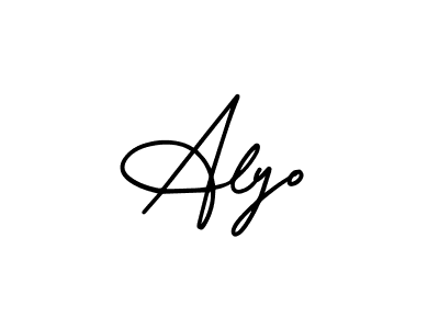 Here are the top 10 professional signature styles for the name Alyo. These are the best autograph styles you can use for your name. Alyo signature style 3 images and pictures png