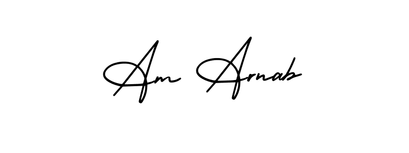 Similarly AmerikaSignatureDemo-Regular is the best handwritten signature design. Signature creator online .You can use it as an online autograph creator for name Am Arnab. Am Arnab signature style 3 images and pictures png