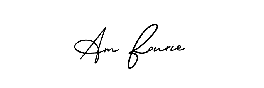 Similarly AmerikaSignatureDemo-Regular is the best handwritten signature design. Signature creator online .You can use it as an online autograph creator for name Am Fourie. Am Fourie signature style 3 images and pictures png