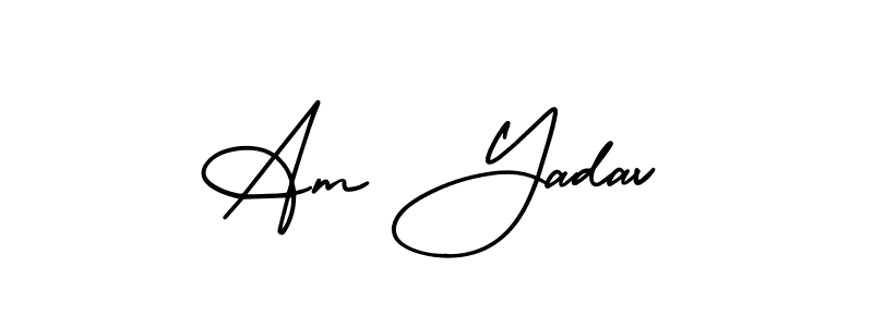 Here are the top 10 professional signature styles for the name Am Yadav. These are the best autograph styles you can use for your name. Am Yadav signature style 3 images and pictures png