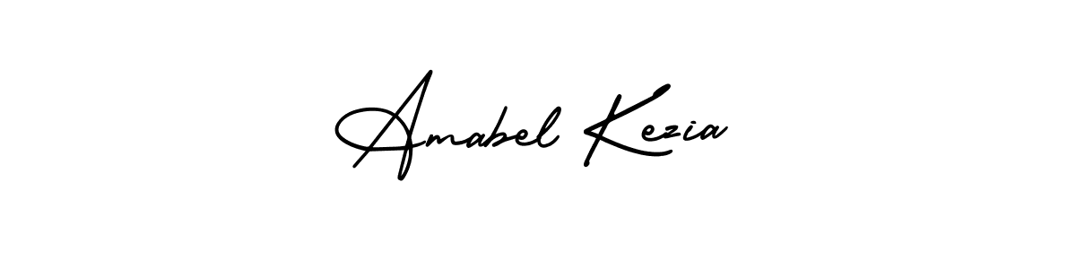 How to make Amabel Kezia signature? AmerikaSignatureDemo-Regular is a professional autograph style. Create handwritten signature for Amabel Kezia name. Amabel Kezia signature style 3 images and pictures png