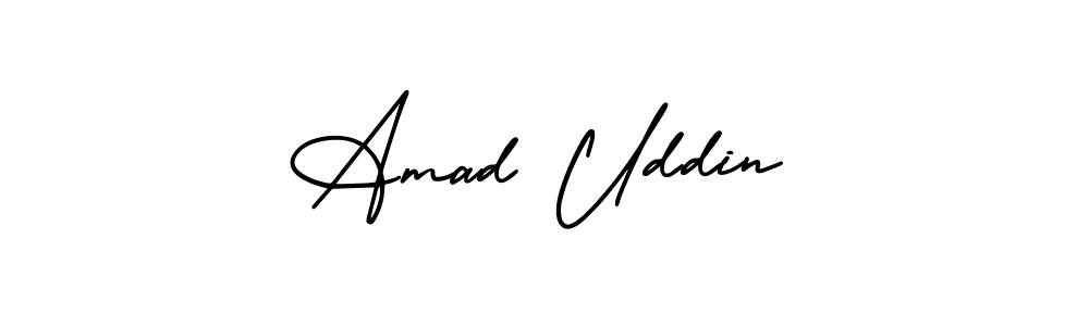 Also we have Amad Uddin name is the best signature style. Create professional handwritten signature collection using AmerikaSignatureDemo-Regular autograph style. Amad Uddin signature style 3 images and pictures png