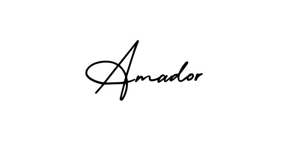 How to Draw Amador signature style? AmerikaSignatureDemo-Regular is a latest design signature styles for name Amador. Amador signature style 3 images and pictures png