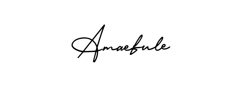 How to make Amaefule signature? AmerikaSignatureDemo-Regular is a professional autograph style. Create handwritten signature for Amaefule name. Amaefule signature style 3 images and pictures png