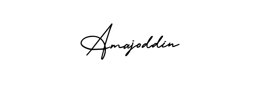 AmerikaSignatureDemo-Regular is a professional signature style that is perfect for those who want to add a touch of class to their signature. It is also a great choice for those who want to make their signature more unique. Get Amajoddin name to fancy signature for free. Amajoddin signature style 3 images and pictures png