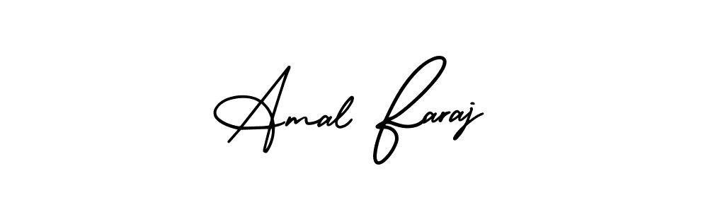 Check out images of Autograph of Amal Faraj name. Actor Amal Faraj Signature Style. AmerikaSignatureDemo-Regular is a professional sign style online. Amal Faraj signature style 3 images and pictures png