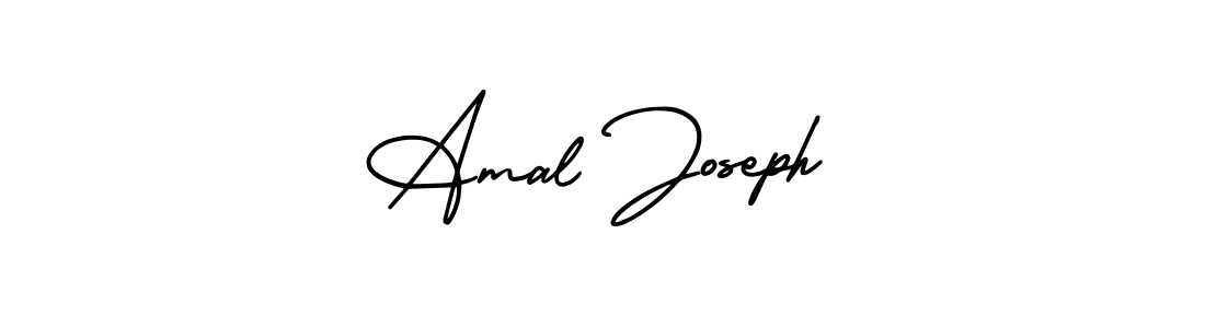 Best and Professional Signature Style for Amal Joseph. AmerikaSignatureDemo-Regular Best Signature Style Collection. Amal Joseph signature style 3 images and pictures png