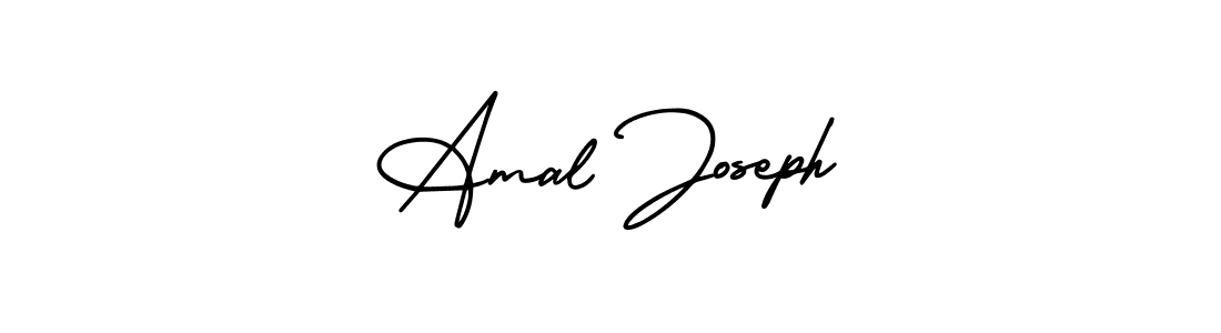 Best and Professional Signature Style for Amal Joseph. AmerikaSignatureDemo-Regular Best Signature Style Collection. Amal Joseph signature style 3 images and pictures png