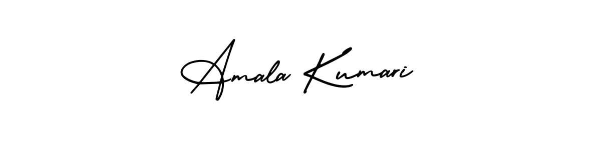 Make a beautiful signature design for name Amala Kumari. With this signature (AmerikaSignatureDemo-Regular) style, you can create a handwritten signature for free. Amala Kumari signature style 3 images and pictures png