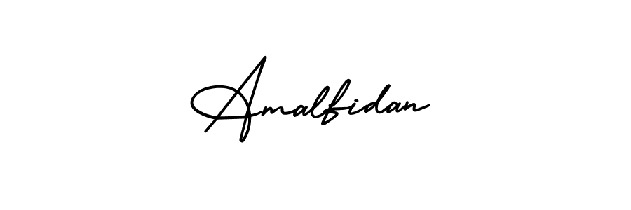 You can use this online signature creator to create a handwritten signature for the name Amalfidan. This is the best online autograph maker. Amalfidan signature style 3 images and pictures png