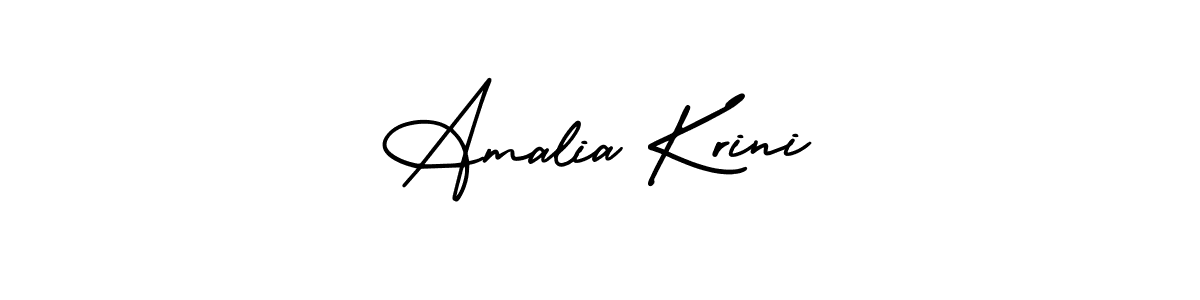 if you are searching for the best signature style for your name Amalia Krini. so please give up your signature search. here we have designed multiple signature styles  using AmerikaSignatureDemo-Regular. Amalia Krini signature style 3 images and pictures png