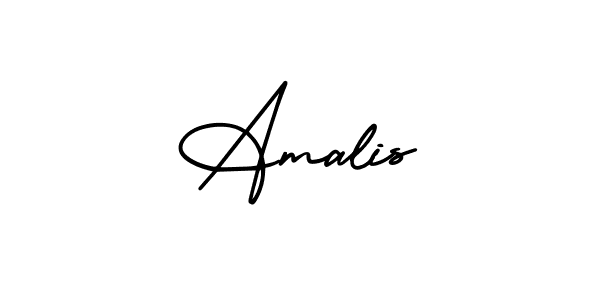 if you are searching for the best signature style for your name Amalis. so please give up your signature search. here we have designed multiple signature styles  using AmerikaSignatureDemo-Regular. Amalis signature style 3 images and pictures png