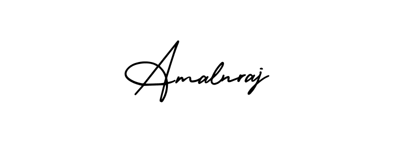 Use a signature maker to create a handwritten signature online. With this signature software, you can design (AmerikaSignatureDemo-Regular) your own signature for name Amalnraj. Amalnraj signature style 3 images and pictures png