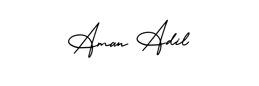 Best and Professional Signature Style for Aman Adil. AmerikaSignatureDemo-Regular Best Signature Style Collection. Aman Adil signature style 3 images and pictures png