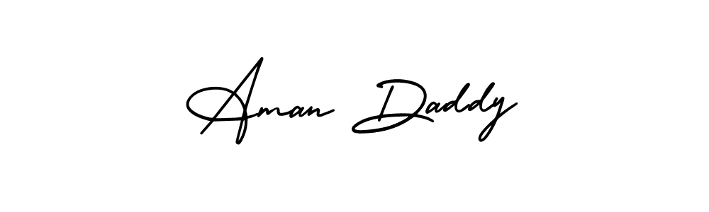 Check out images of Autograph of Aman Daddy name. Actor Aman Daddy Signature Style. AmerikaSignatureDemo-Regular is a professional sign style online. Aman Daddy signature style 3 images and pictures png