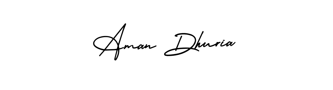 You can use this online signature creator to create a handwritten signature for the name Aman Dhuria. This is the best online autograph maker. Aman Dhuria signature style 3 images and pictures png