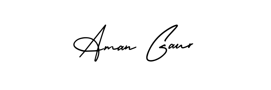 Here are the top 10 professional signature styles for the name Aman Gaur. These are the best autograph styles you can use for your name. Aman Gaur signature style 3 images and pictures png