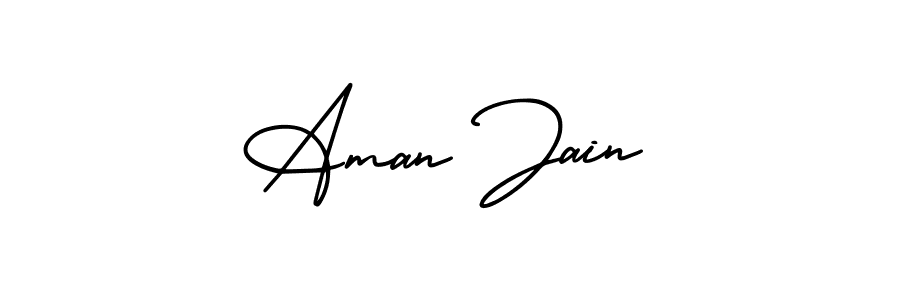 Here are the top 10 professional signature styles for the name Aman Jain. These are the best autograph styles you can use for your name. Aman Jain signature style 3 images and pictures png