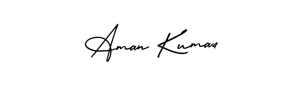 Also You can easily find your signature by using the search form. We will create Aman Kuma4 name handwritten signature images for you free of cost using AmerikaSignatureDemo-Regular sign style. Aman Kuma4 signature style 3 images and pictures png