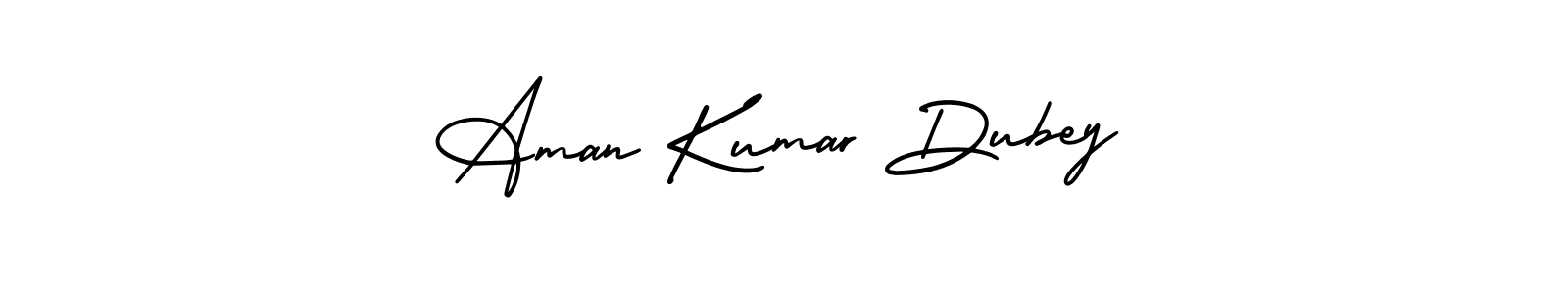 It looks lik you need a new signature style for name Aman Kumar Dubey. Design unique handwritten (AmerikaSignatureDemo-Regular) signature with our free signature maker in just a few clicks. Aman Kumar Dubey signature style 3 images and pictures png