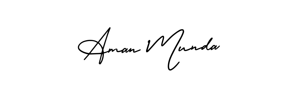 Once you've used our free online signature maker to create your best signature AmerikaSignatureDemo-Regular style, it's time to enjoy all of the benefits that Aman Munda name signing documents. Aman Munda signature style 3 images and pictures png