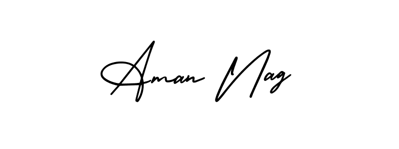 Here are the top 10 professional signature styles for the name Aman Nag. These are the best autograph styles you can use for your name. Aman Nag signature style 3 images and pictures png