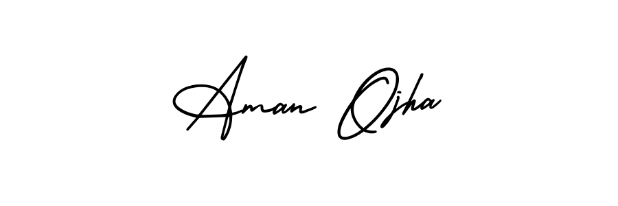 Here are the top 10 professional signature styles for the name Aman Ojha. These are the best autograph styles you can use for your name. Aman Ojha signature style 3 images and pictures png