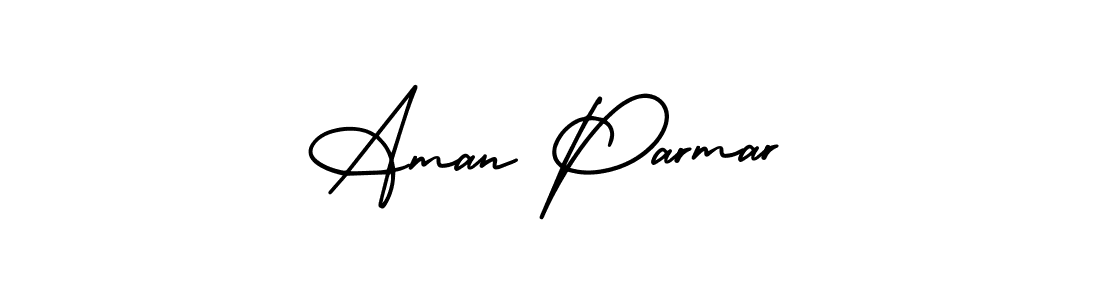 AmerikaSignatureDemo-Regular is a professional signature style that is perfect for those who want to add a touch of class to their signature. It is also a great choice for those who want to make their signature more unique. Get Aman Parmar name to fancy signature for free. Aman Parmar signature style 3 images and pictures png