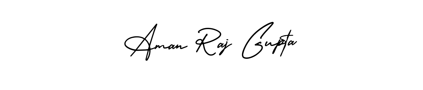 This is the best signature style for the Aman Raj Gupta name. Also you like these signature font (AmerikaSignatureDemo-Regular). Mix name signature. Aman Raj Gupta signature style 3 images and pictures png