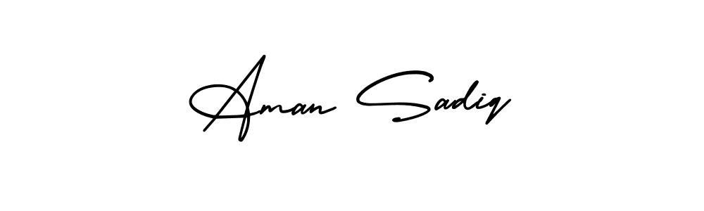 Once you've used our free online signature maker to create your best signature AmerikaSignatureDemo-Regular style, it's time to enjoy all of the benefits that Aman Sadiq name signing documents. Aman Sadiq signature style 3 images and pictures png
