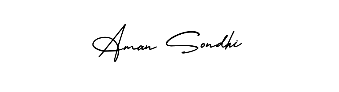 Make a short Aman Sondhi signature style. Manage your documents anywhere anytime using AmerikaSignatureDemo-Regular. Create and add eSignatures, submit forms, share and send files easily. Aman Sondhi signature style 3 images and pictures png