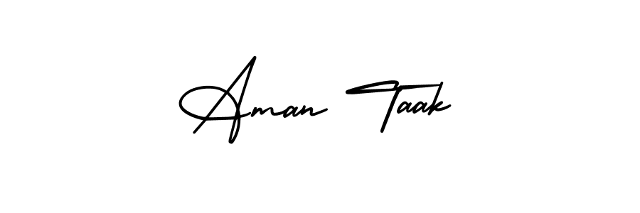 You can use this online signature creator to create a handwritten signature for the name Aman Taak. This is the best online autograph maker. Aman Taak signature style 3 images and pictures png