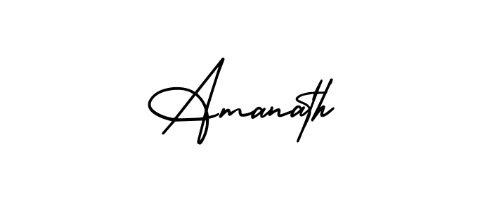 You can use this online signature creator to create a handwritten signature for the name Amanath. This is the best online autograph maker. Amanath signature style 3 images and pictures png