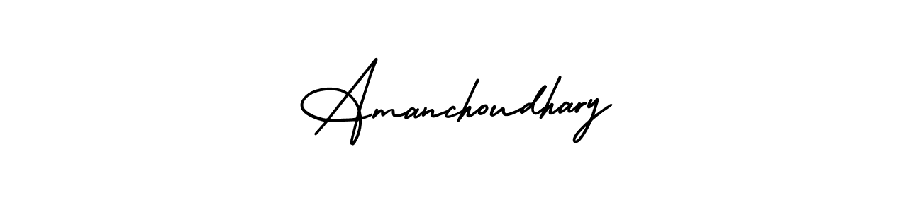 AmerikaSignatureDemo-Regular is a professional signature style that is perfect for those who want to add a touch of class to their signature. It is also a great choice for those who want to make their signature more unique. Get Amanchoudhary name to fancy signature for free. Amanchoudhary signature style 3 images and pictures png