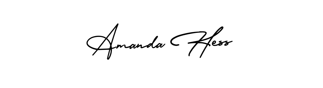 Also we have Amanda Hess name is the best signature style. Create professional handwritten signature collection using AmerikaSignatureDemo-Regular autograph style. Amanda Hess signature style 3 images and pictures png