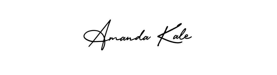 Make a beautiful signature design for name Amanda Kale. With this signature (AmerikaSignatureDemo-Regular) style, you can create a handwritten signature for free. Amanda Kale signature style 3 images and pictures png