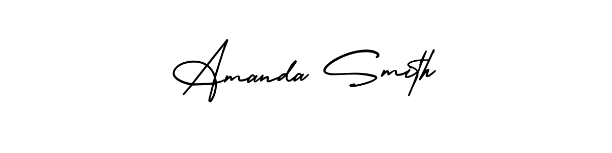 Make a beautiful signature design for name Amanda Smith. With this signature (AmerikaSignatureDemo-Regular) style, you can create a handwritten signature for free. Amanda Smith signature style 3 images and pictures png