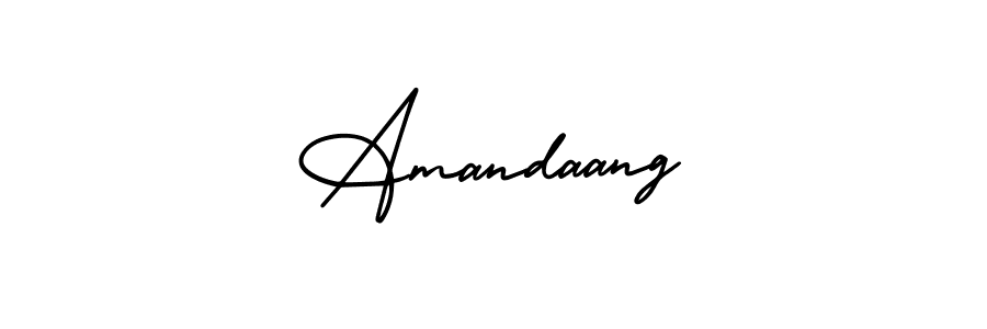 Also You can easily find your signature by using the search form. We will create Amandaang name handwritten signature images for you free of cost using AmerikaSignatureDemo-Regular sign style. Amandaang signature style 3 images and pictures png
