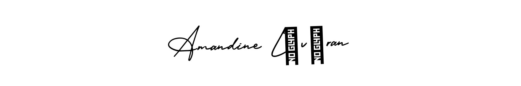 It looks lik you need a new signature style for name Amandine Lévéran. Design unique handwritten (AmerikaSignatureDemo-Regular) signature with our free signature maker in just a few clicks. Amandine Lévéran signature style 3 images and pictures png