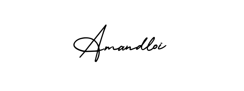 Also You can easily find your signature by using the search form. We will create Amandloi name handwritten signature images for you free of cost using AmerikaSignatureDemo-Regular sign style. Amandloi signature style 3 images and pictures png