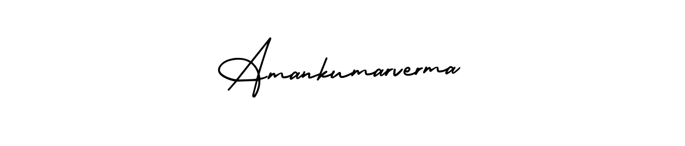 Also You can easily find your signature by using the search form. We will create Amankumarverma name handwritten signature images for you free of cost using AmerikaSignatureDemo-Regular sign style. Amankumarverma signature style 3 images and pictures png