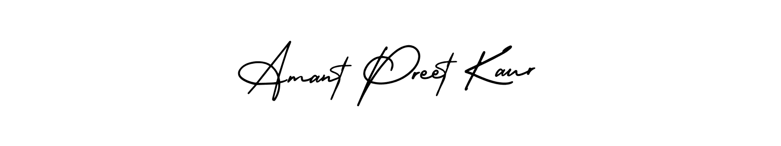 How to Draw Amant Preet Kaur signature style? AmerikaSignatureDemo-Regular is a latest design signature styles for name Amant Preet Kaur. Amant Preet Kaur signature style 3 images and pictures png